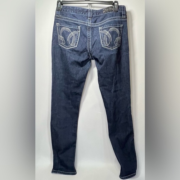 🌺D9 Jeans Womens Blue Dark Wash Etta Skinny Jeans🌸🌺 - Picture 2 of 16